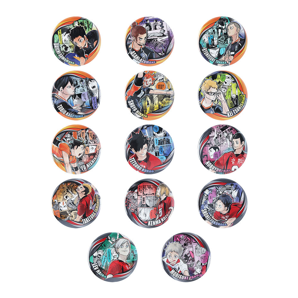 ハイキュー!!』コレクション缶バッジ “MEMORIES” 第3弾 烏野高校vs音駒