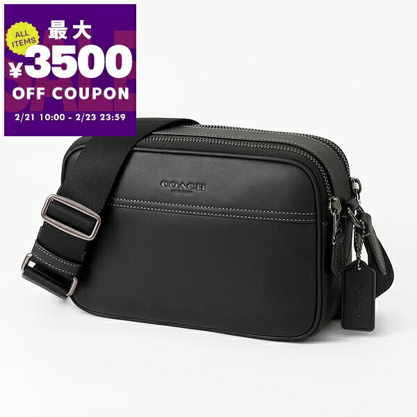 楽天市場】コーチ クロスボディー（ブランドコーチ）（メンズバッグ