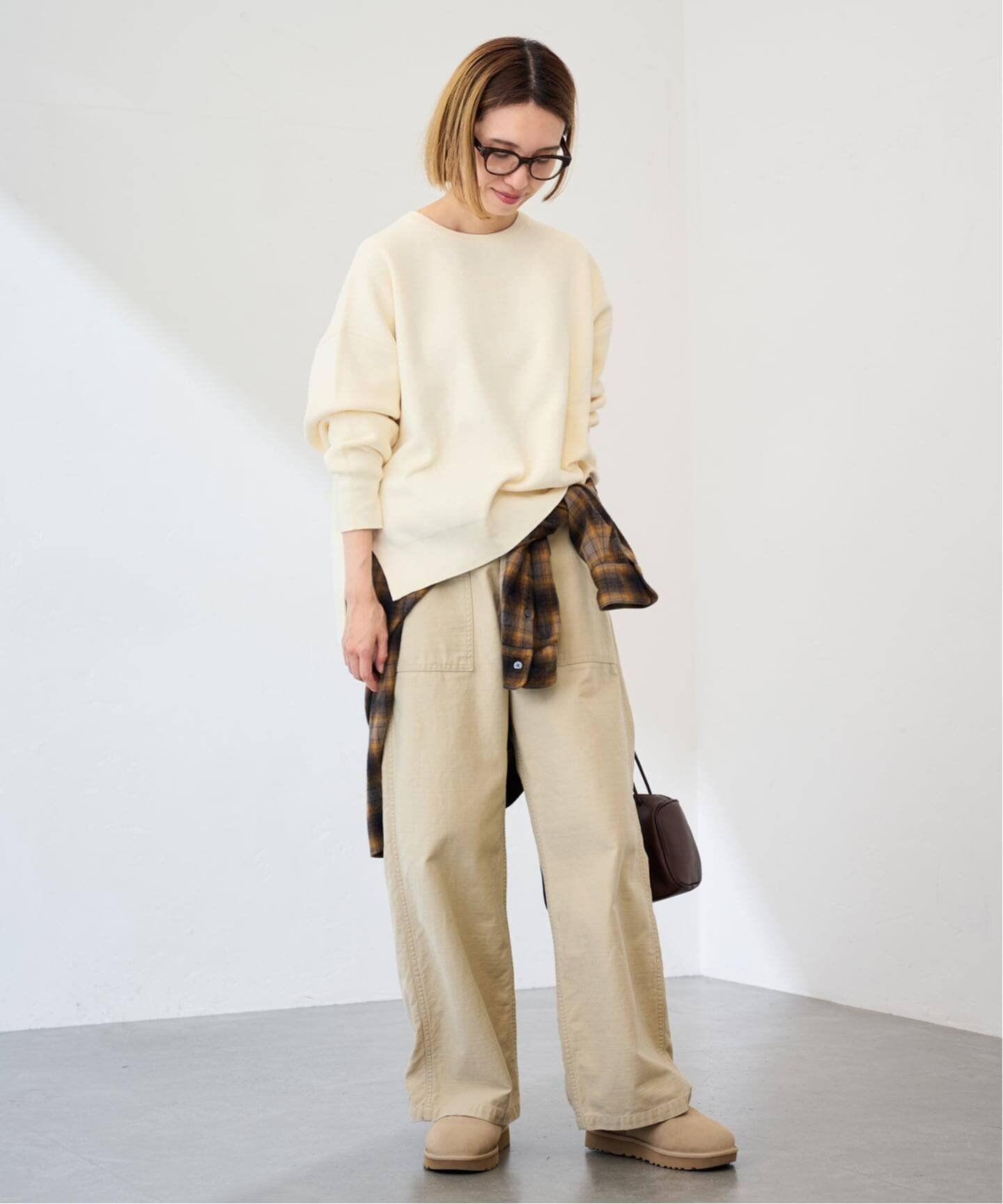 FRAMeWORK｜≪追加≫ダブルジャガードプルオーバー | Rakuten Fashion