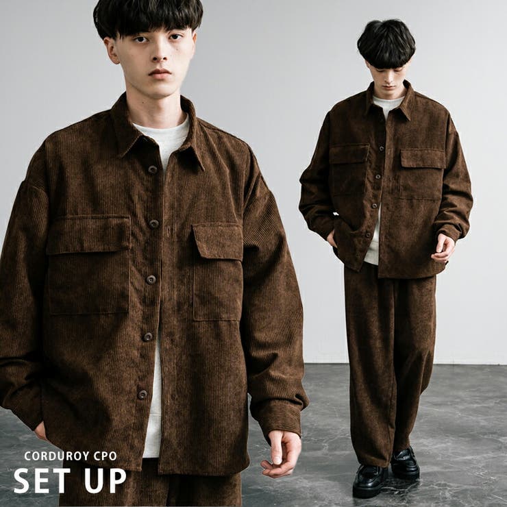 楽天市場】Rocky Monroe セットアップ コーデュロイ CPOシャツ