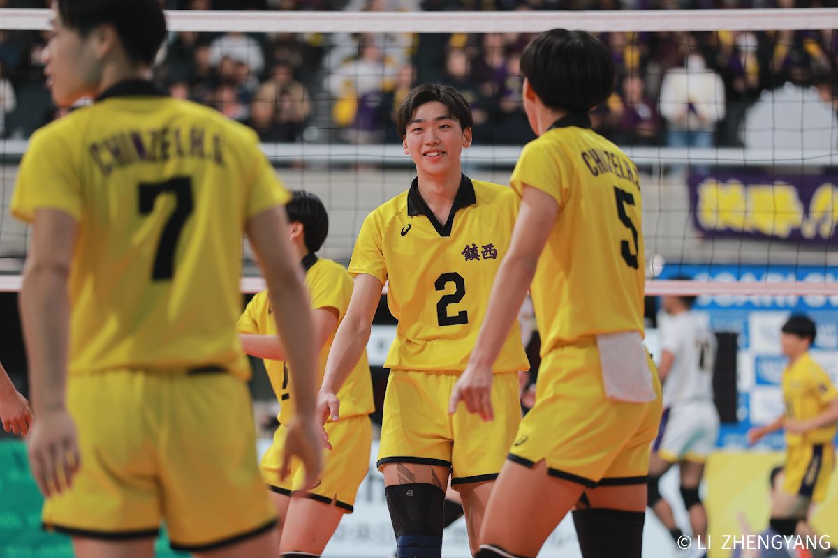 初の高校3冠を目指す鎮西が愛工大名電に辛勝【春高バレー男子2026