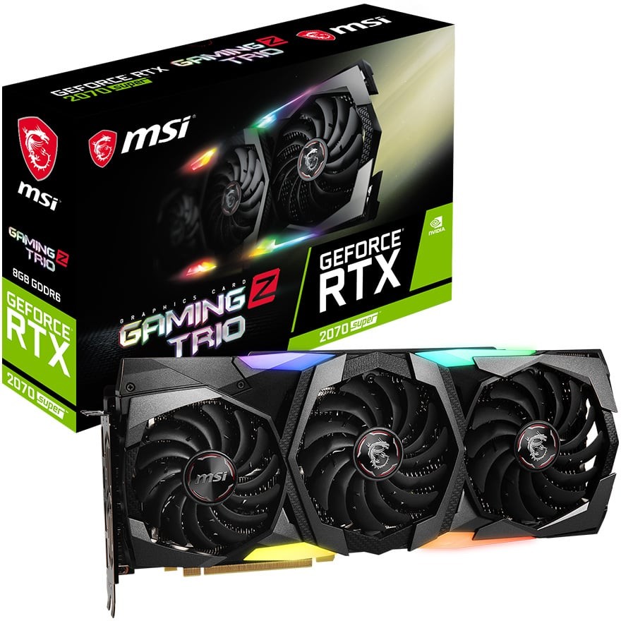 GeForce RTX 2070 SUPER GAMING Z TRIO | MSI グラフィックボード
