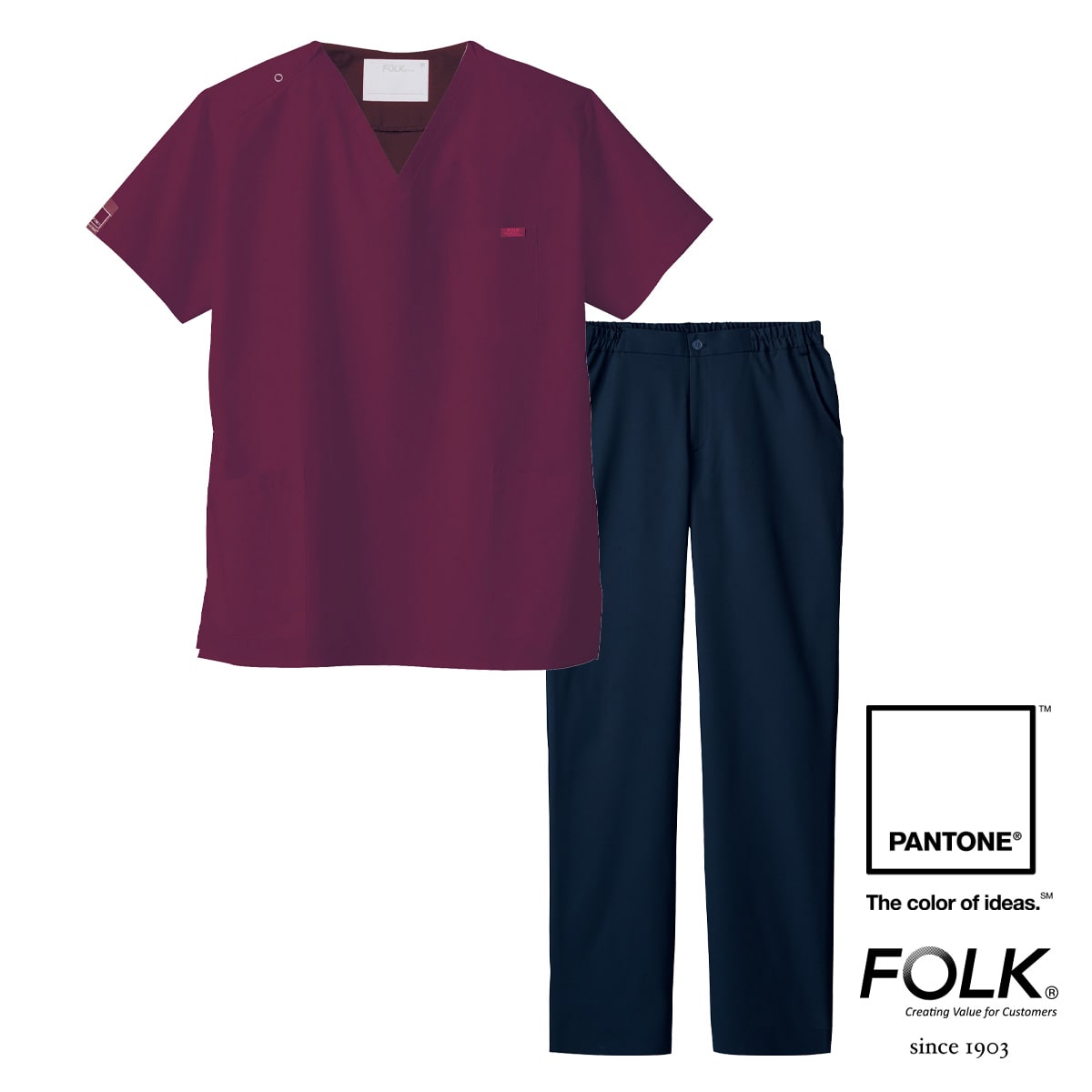 70005021SC スクラブ・パンツセット｜医療用白衣・介護ユニフォーム