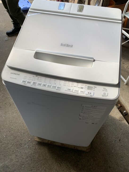 2022年製のビートウォッシュ（日立 洗濯機 BW-X100G）高価買取 藤沢市