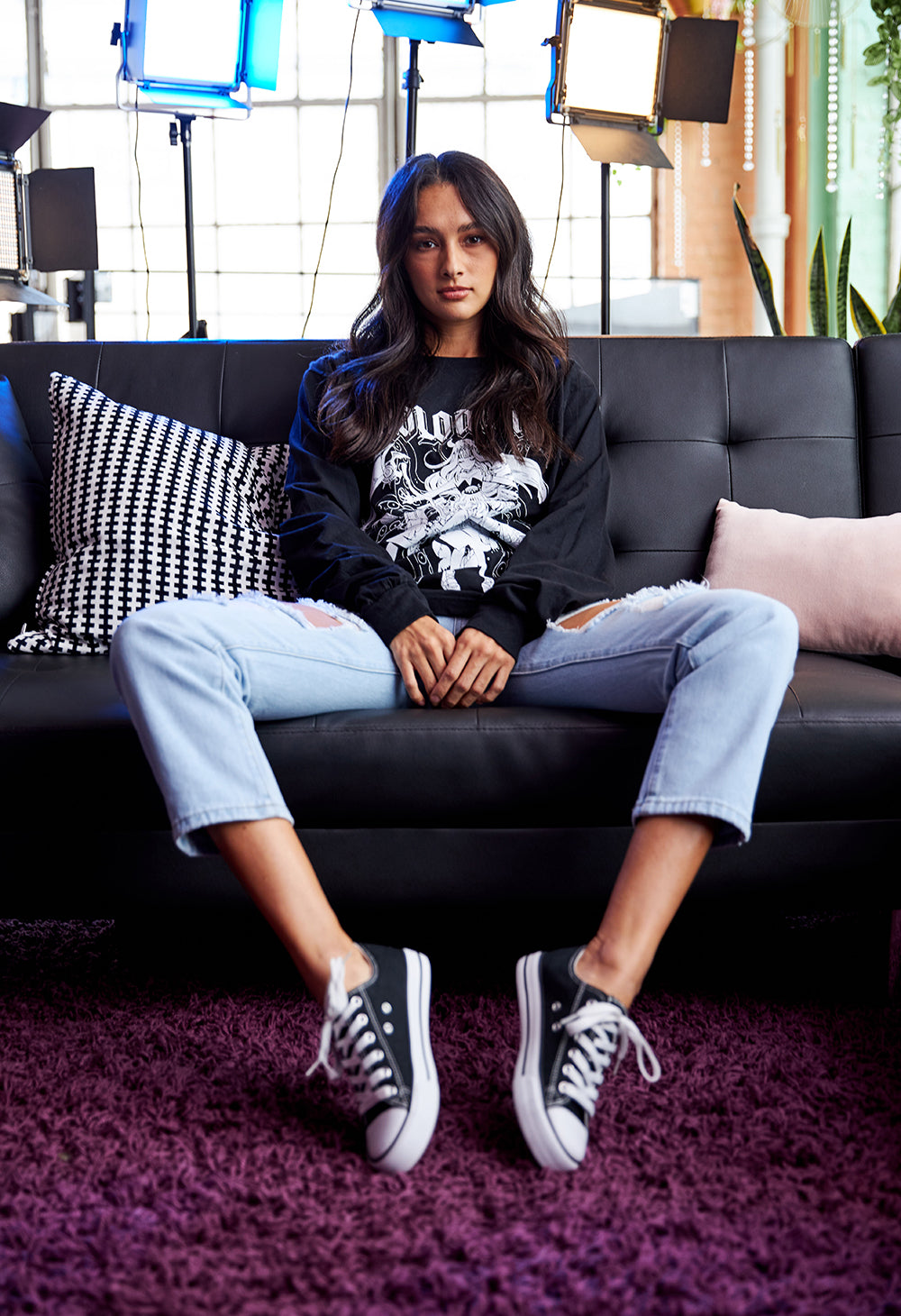 holoMyth Long Sleeve Shirt – OMOCAT