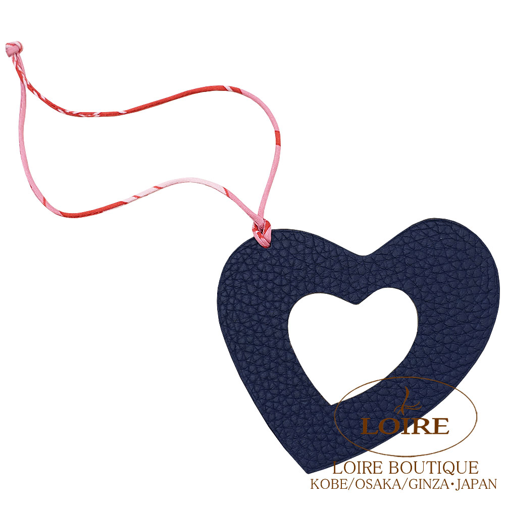 極美品✨エルメス　プティアッシュ サークルイン ハート　チャーム　キーホルダー プティアッシュ | いまが1番幸せ♡