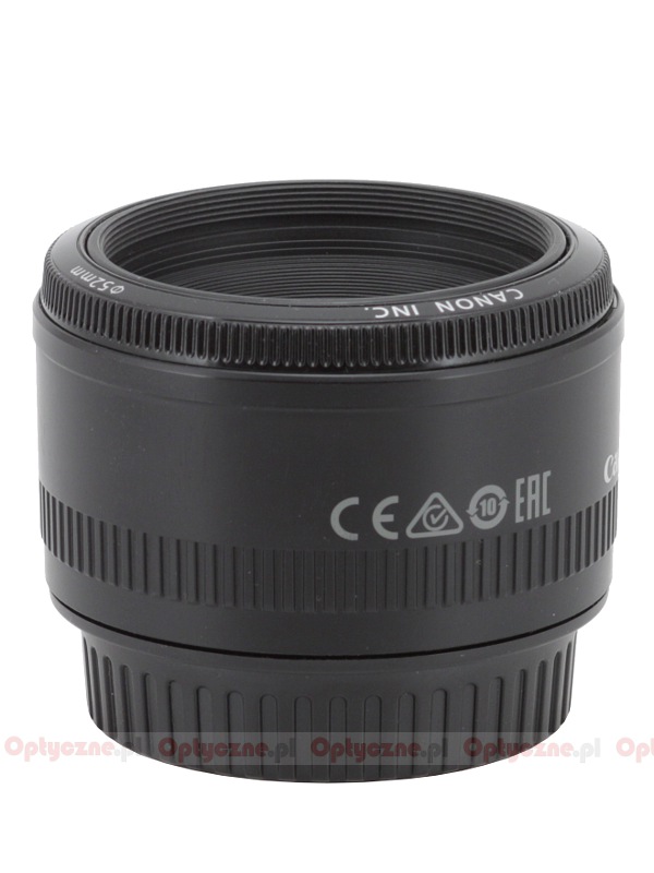 Canon EF 50 mm f/1.8 II - LensTip.com