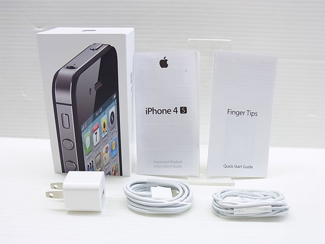 iPhone 4S 16GB ブラック MD235J/A 通販 -Macパラダイス-