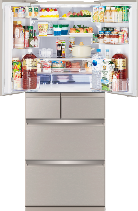 三菱電機 冷蔵庫：置けるスマート大容量シリーズ WXDシリーズ