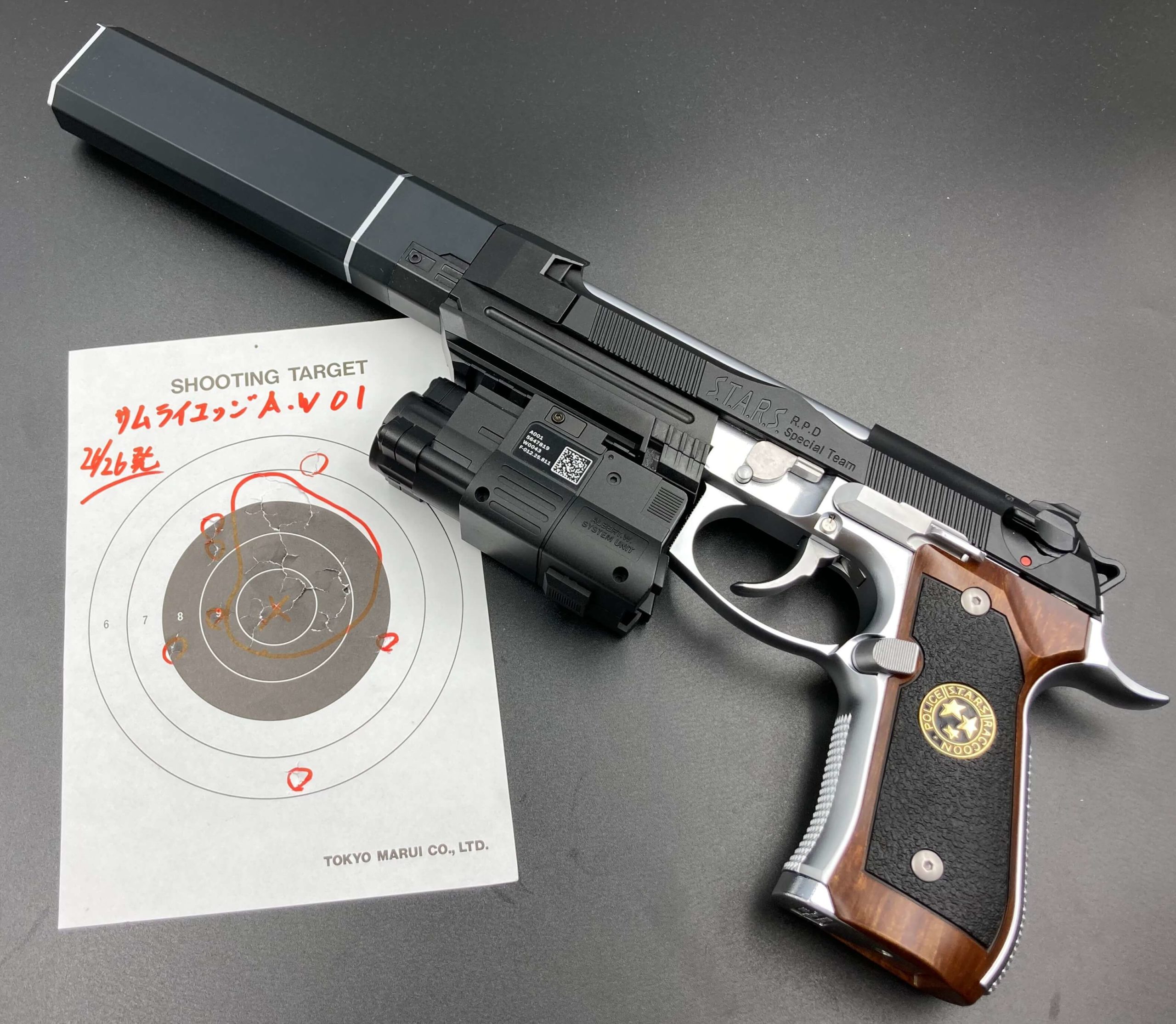 サムライエッジ ウェスカーモデル01をレビュー！バイオハザード7で活躍