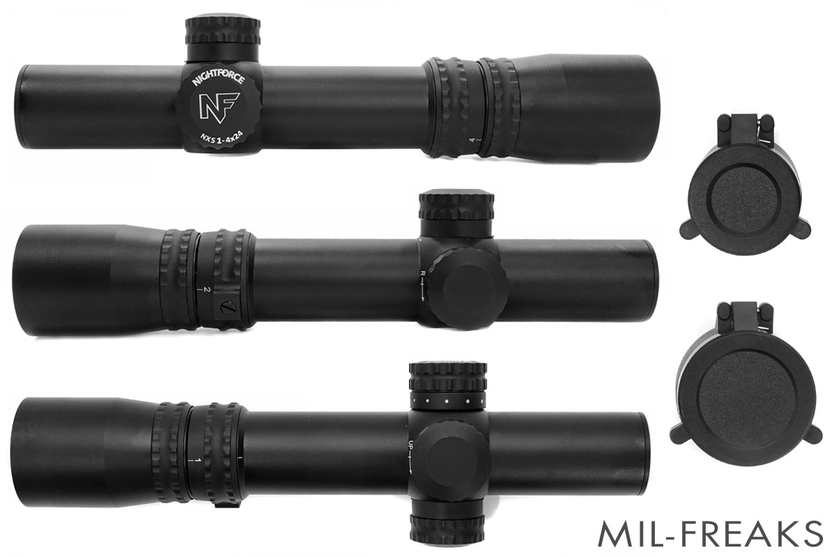 Holy Warrior NIGHT FORCEタイプ NXS 1-4x24 SFP ショートスコープ