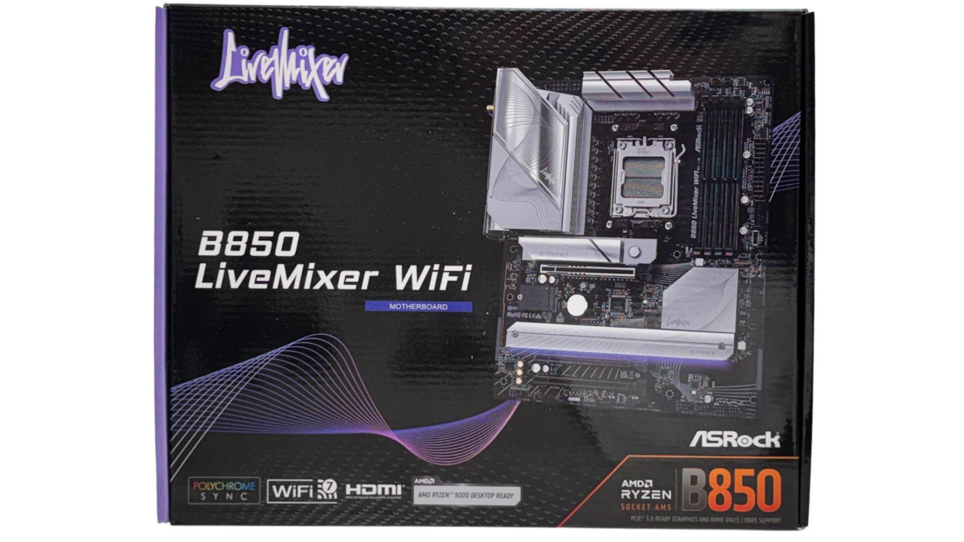 ASRock B850 LiveMixer Wi-Fi Review - Packaging & Contents