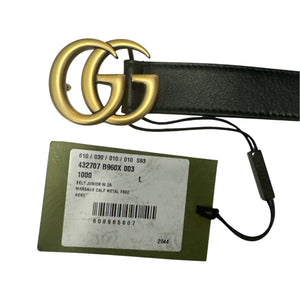 Gucci Children's Leather Double G Belt - TheRelux.com
