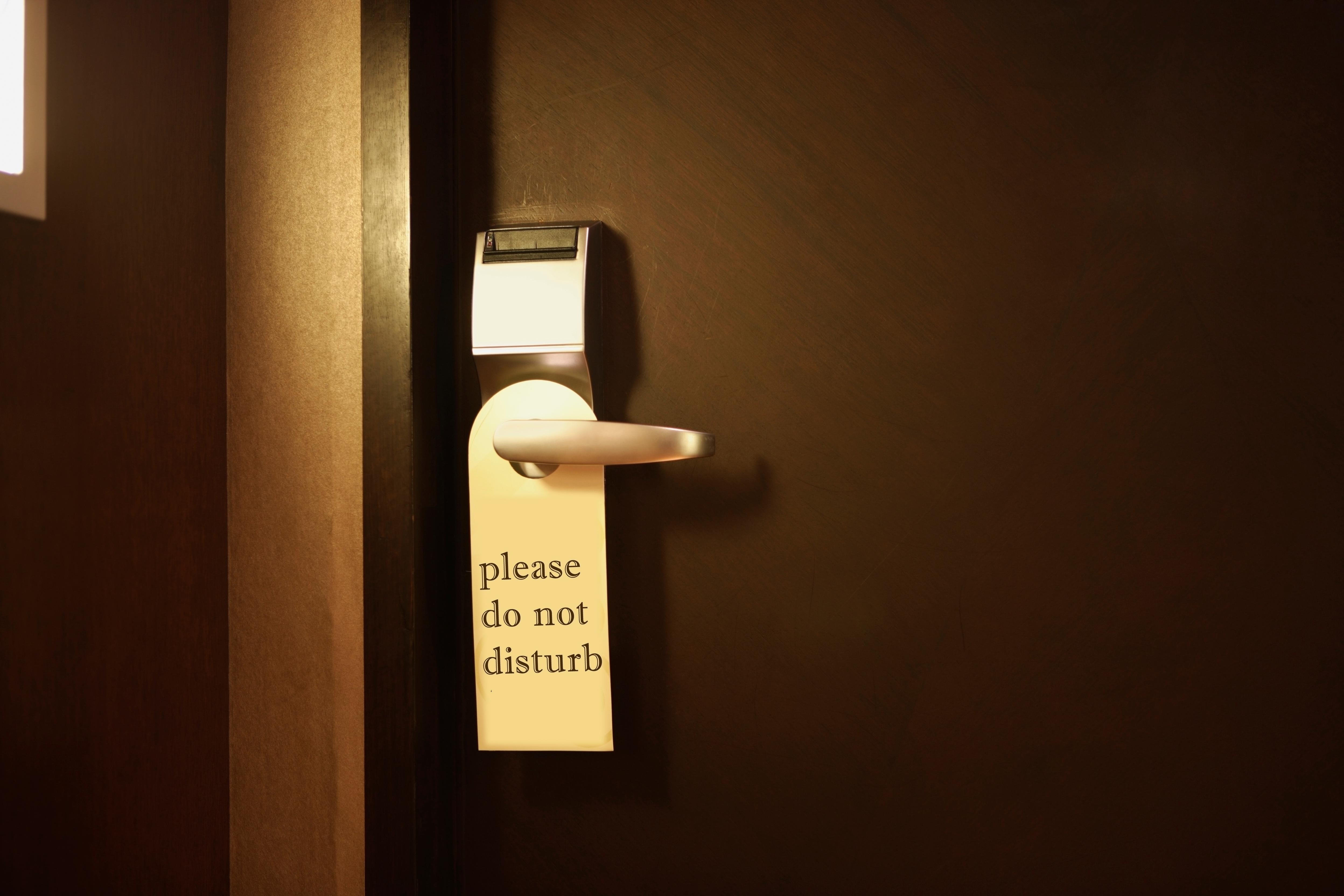 Hotels call time on do not disturb sign
