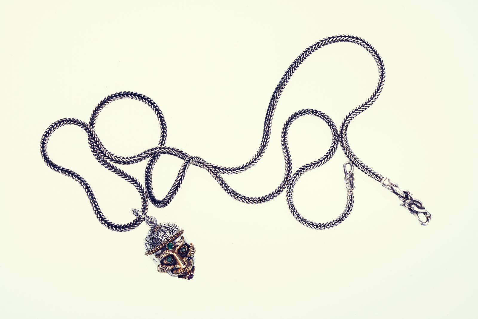 Tibetan Monk Skull Pendant : (S) Type1｜チベタン・モンク・スカル