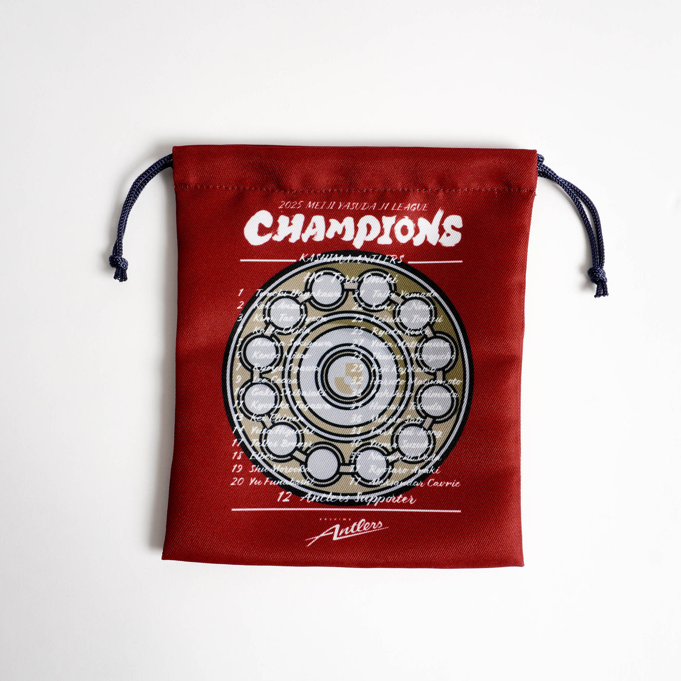 25J1リーグ優勝記念巾着（全2種）【予約】 – 鹿島アントラーズFC