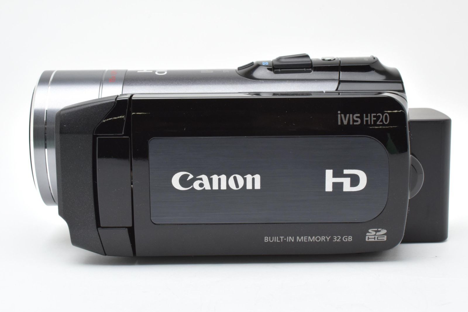 返品保証】☆良品☆ キャノン Canon iVIS HF20 ブラック ビデオカメラ