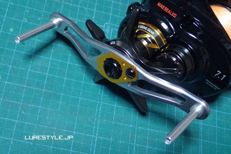 モアザンPE TWのハンドル交換＆1012SVスプールG1装着 ｜ blog@lurestyle