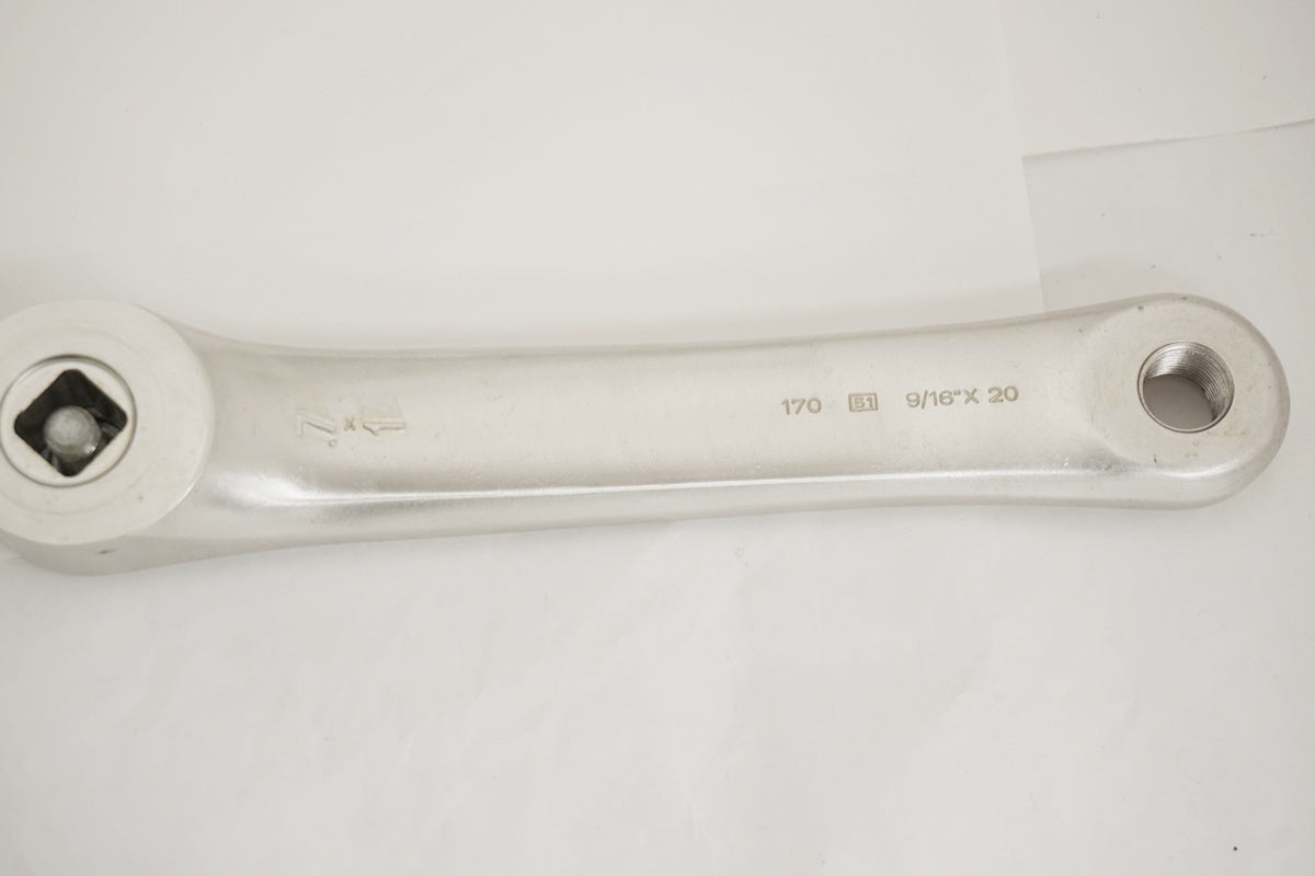 CAMPAGNOLO 「カンパニョーロ」 C-レコ期 52-42T 170mm クランクセット