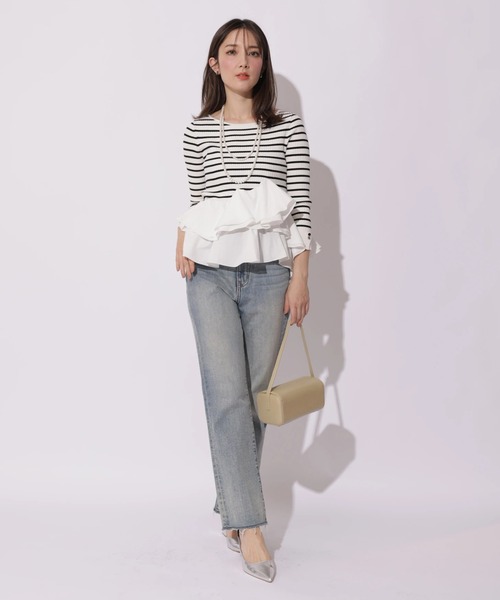 裾ひらりんリブニット（ニット/セーター）｜Apuweiser-riche