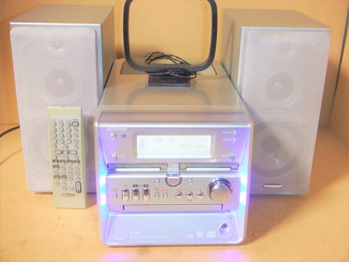 ☆ ビクター Victor UX-W50 CD・ダブルMD・カセットミニコンポ