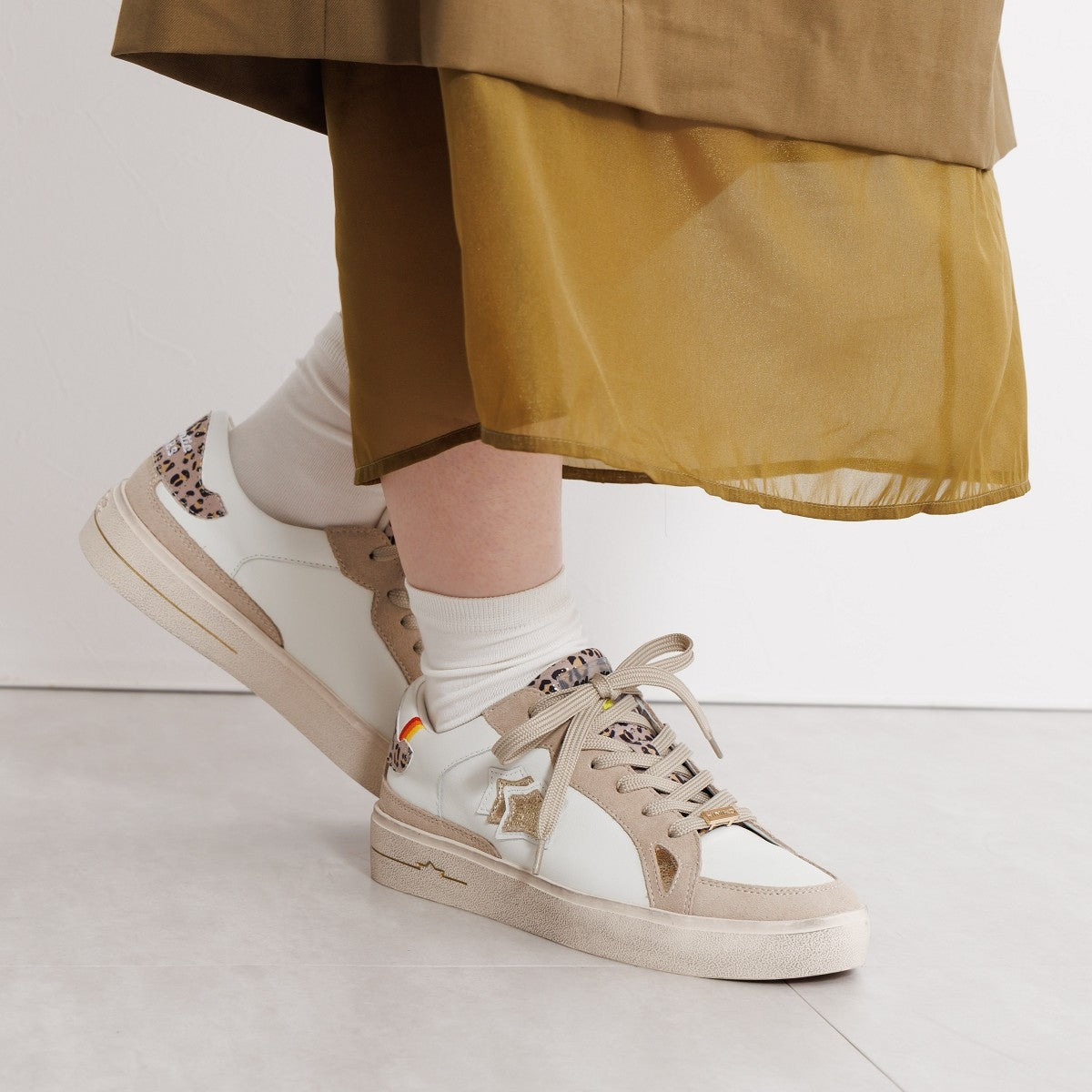 AtlanticSTARS×HIMIKO】コートソールスニーカー【AURA（オーラ）】/607002