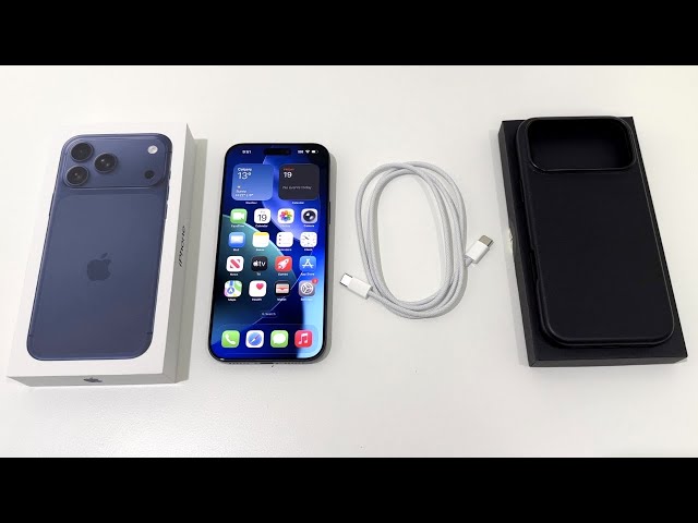 iPhone 17 Pro Max Unboxing: Deep Blue! - YouTube