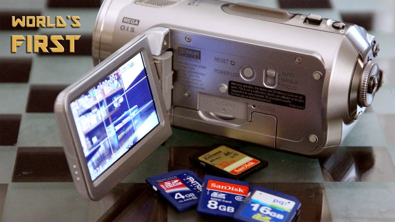 The first modern camcorder - Panasonic HDC-SD1 - YouTube