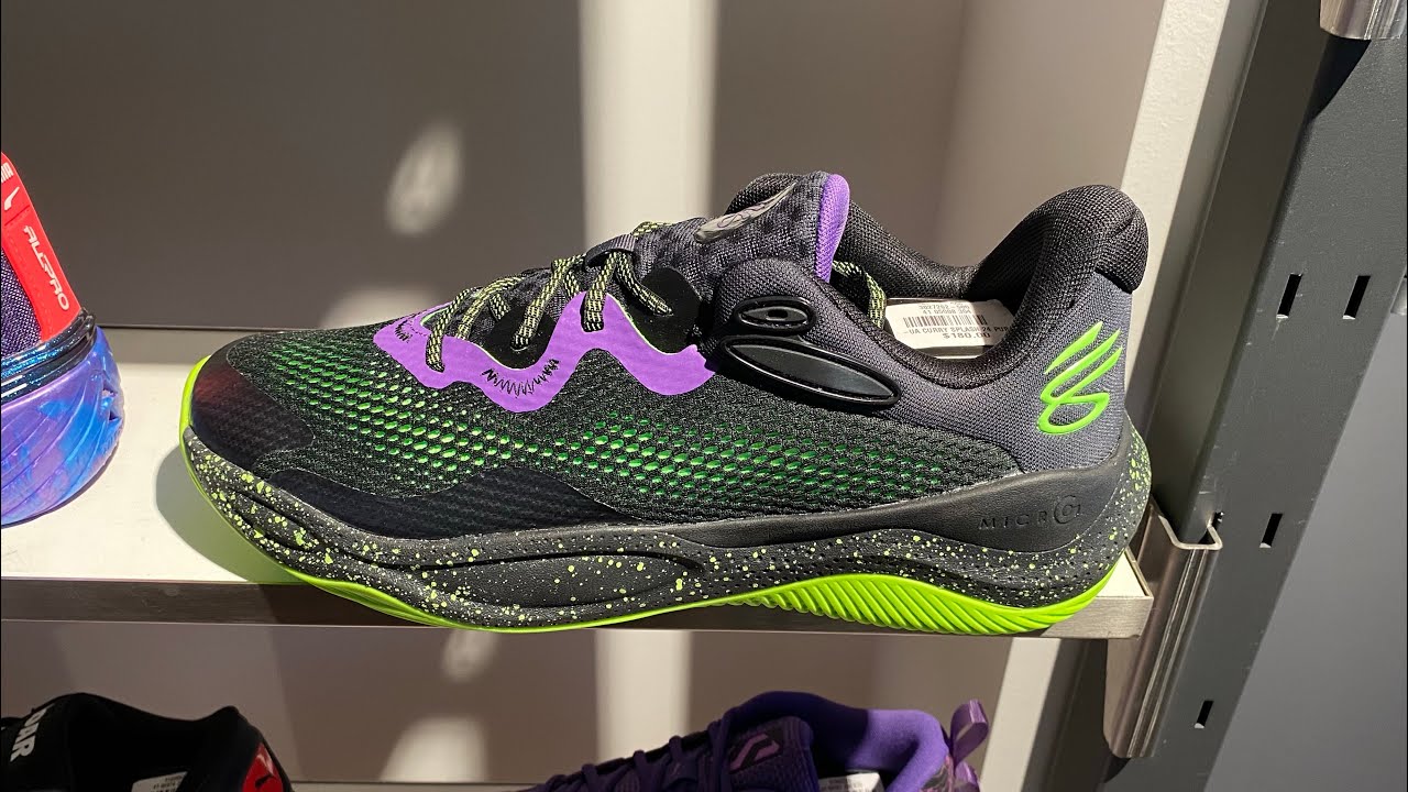 Under Armour Curry Splash 24 (Purple/ Lavish/ Hyper Green) - Style