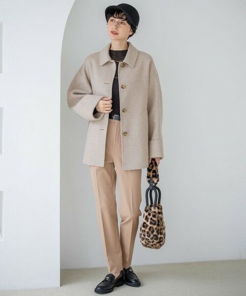 VERY掲載】MANTECOPure リバー ステンカラーコート （ステンカラー