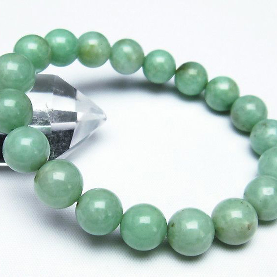 エメラルドブレスレット10mm[T402-3077]