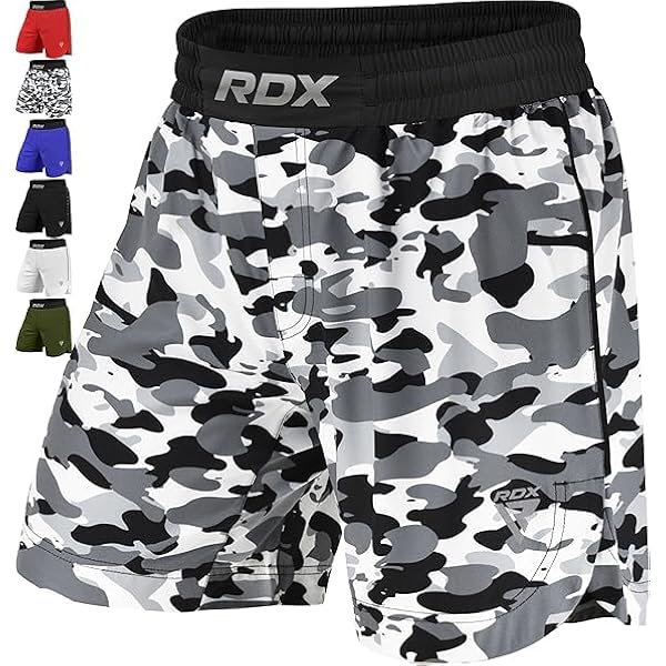 Amazon | Reebok UFC Fight Night Octagon Shorts, Black, 32