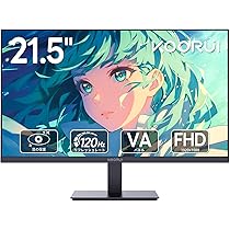 Amazon.co.jp: KOORUI モニター 21.5インチ pcモニター 120Hz フルhd