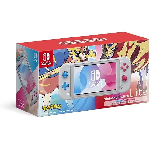 Amazon.com: Nintendo Switch Lite - Zacian and Zamazenta Edition