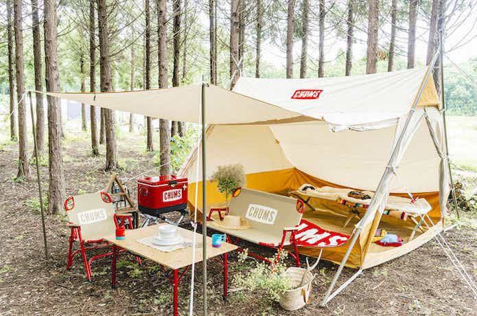 CHUMS（チャムス）新作テント「A Frame Tent T/C 4」が簡単設営で