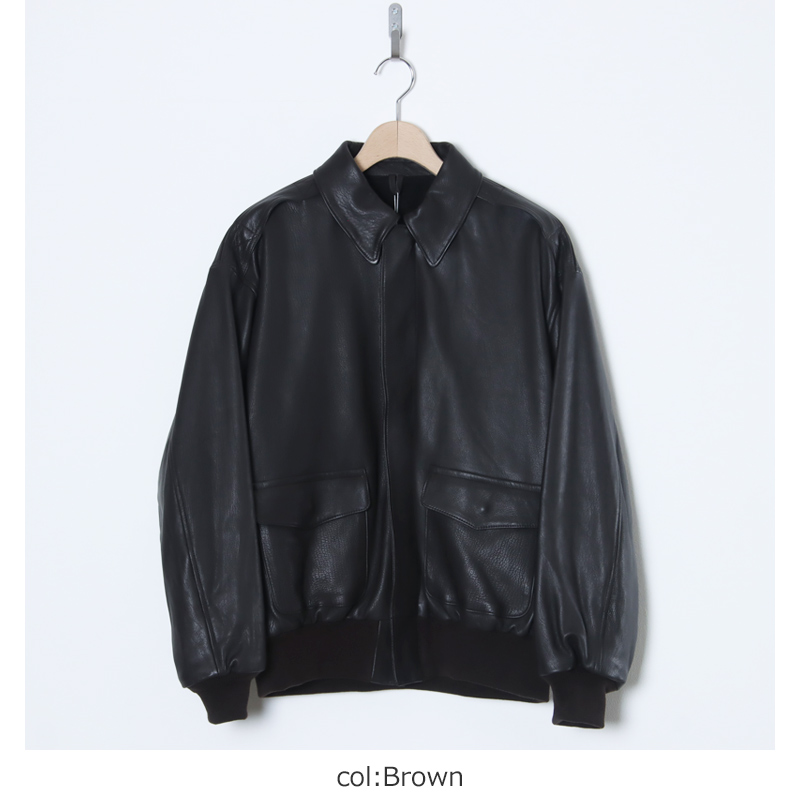 COMOLI (コモリ) シープスキン A-2ジャケット