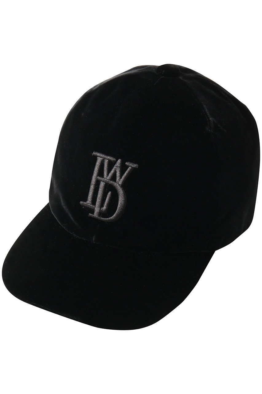 LUDLOW(ラドロー)｜Cap(velvet)/ブラック の通販｜ELLESHOP・(エル
