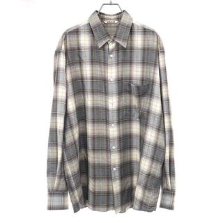 AURALEE - AURALEE 23aw ウォッシュド フィンクス ツイル シャツ