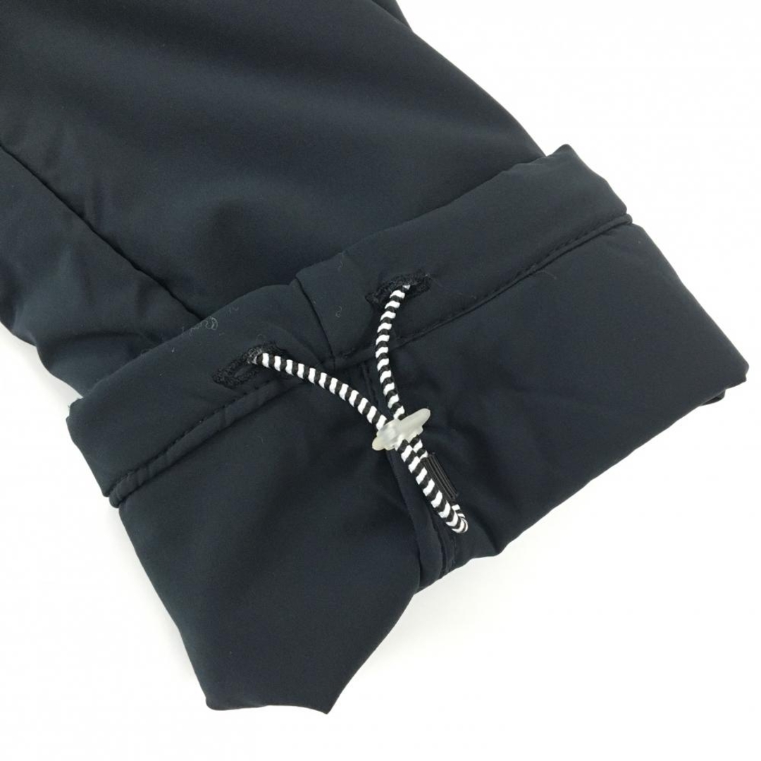 美品】アンパスィ 中綿パンツ 黒 裾ドローコード レディース M ゴルフ