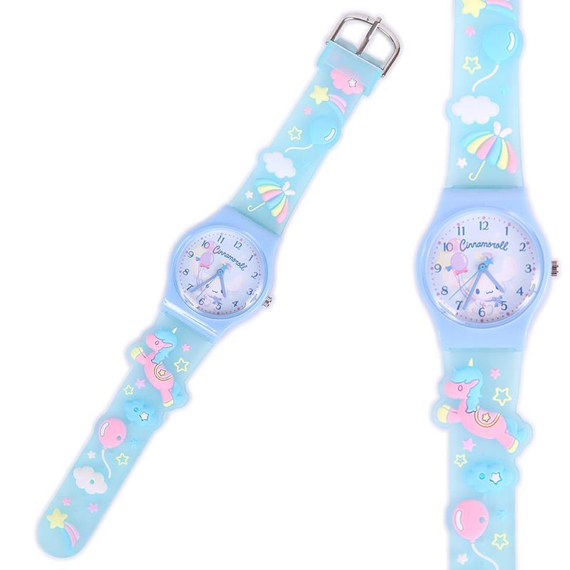 シナモロール ラバーウォッチ 腕時計 レディース 大人 女子 子ども