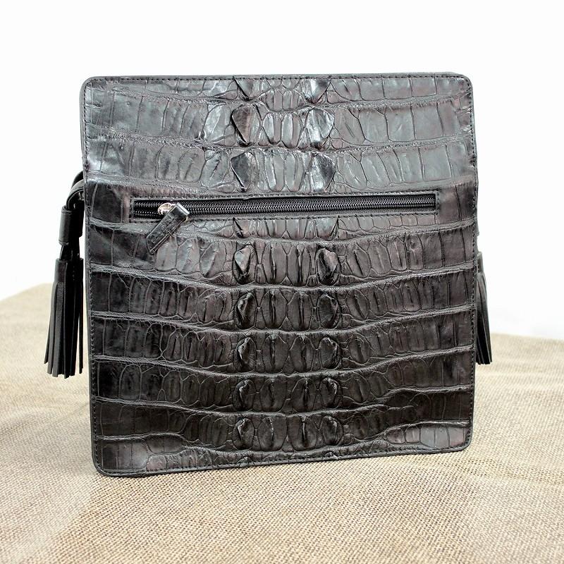 本革バッグ メンズ レザーバッグ クロコダイル エキゾチックレザー