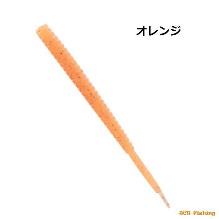 アジング セット 5cm ピンテール ワーム 6色 60本 ジグヘッド スナップ