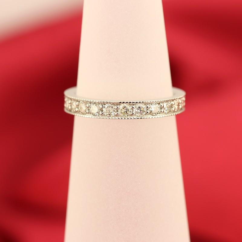 Jeweluce（ジュエルーチェ） ☆ダイヤモンド 1.00ct ミル打ち フル