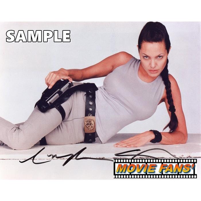 直筆サイン入りブロマイド（保証書付き）】アンジェリーナ・ジョリー