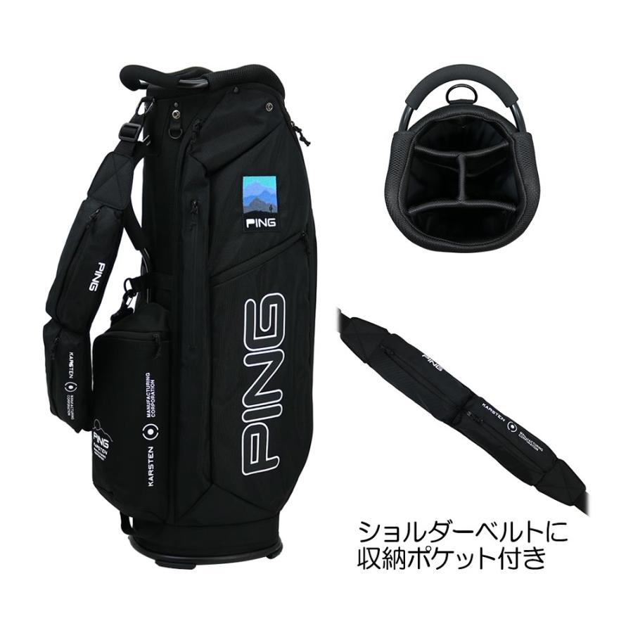 PING（ピン） アウトドア メンズキャディバッグ CB-N2504 2025 : 二木