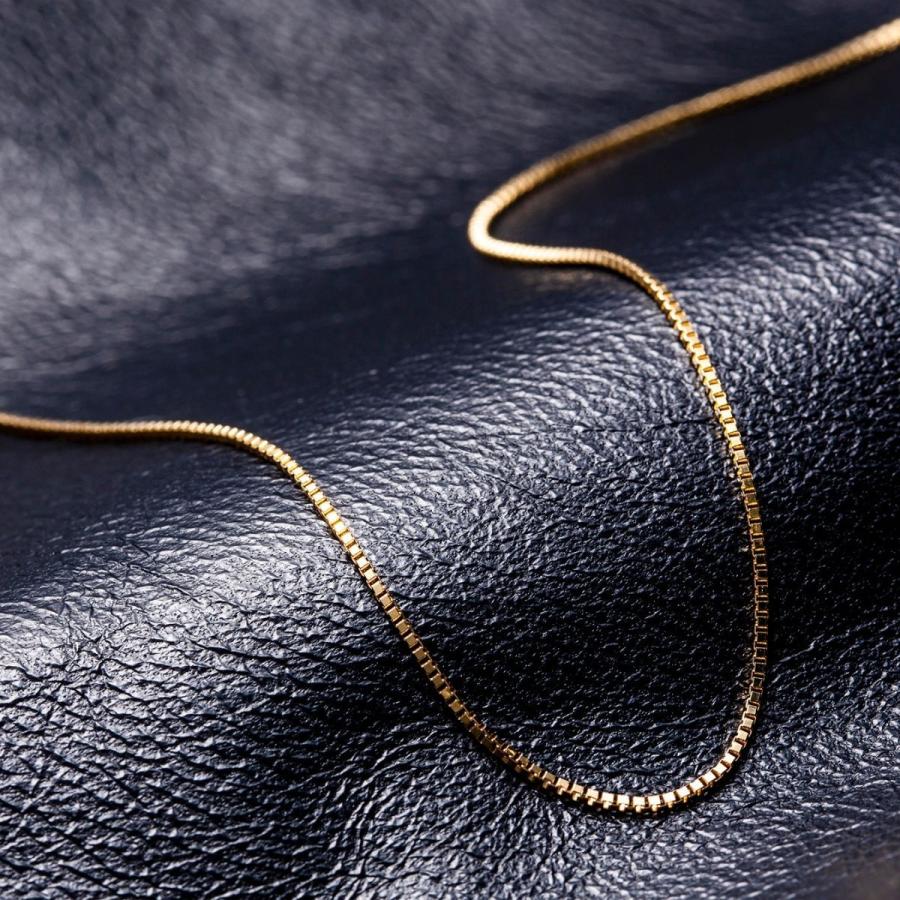 ネックレス チェーン 18金 ベネチアン メンズ レディース 50cm 2g K18