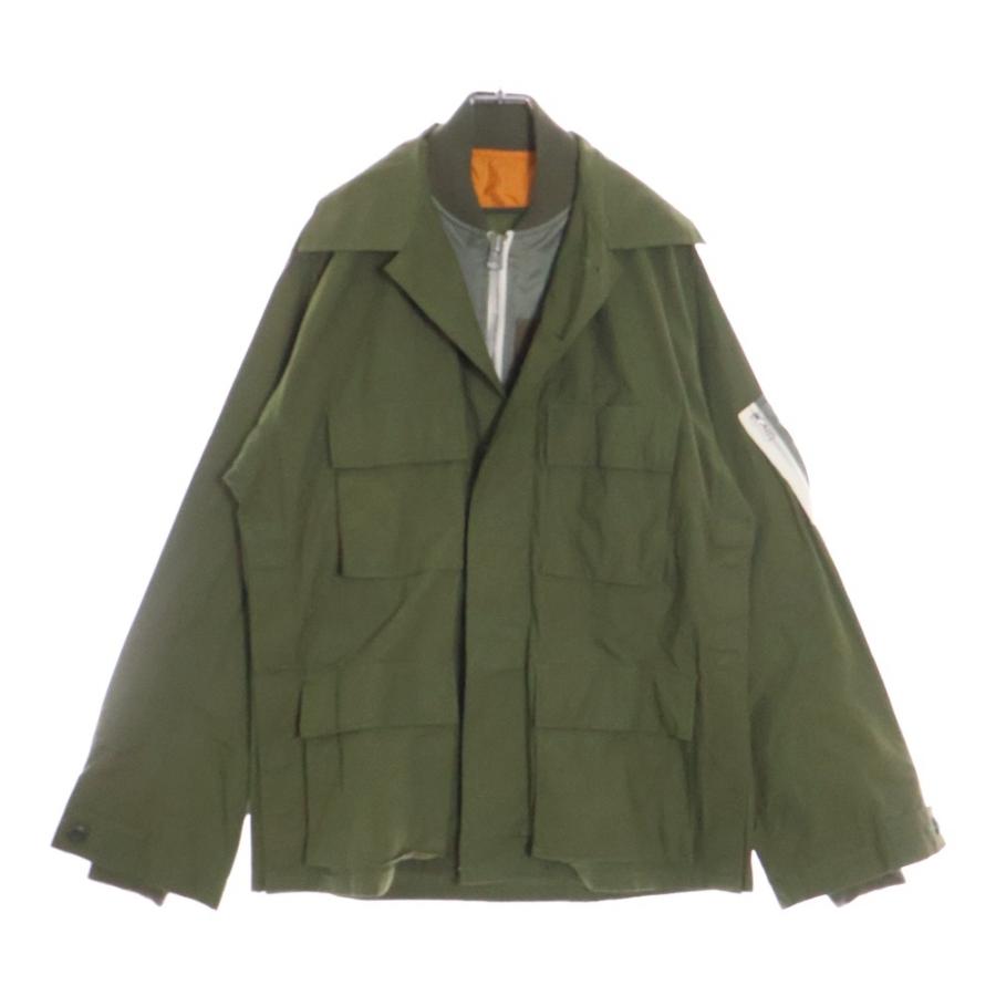 sacai（サカイ） ×WTAPS 23SS MILL LS 01 Shirt 23-03239M ダブル