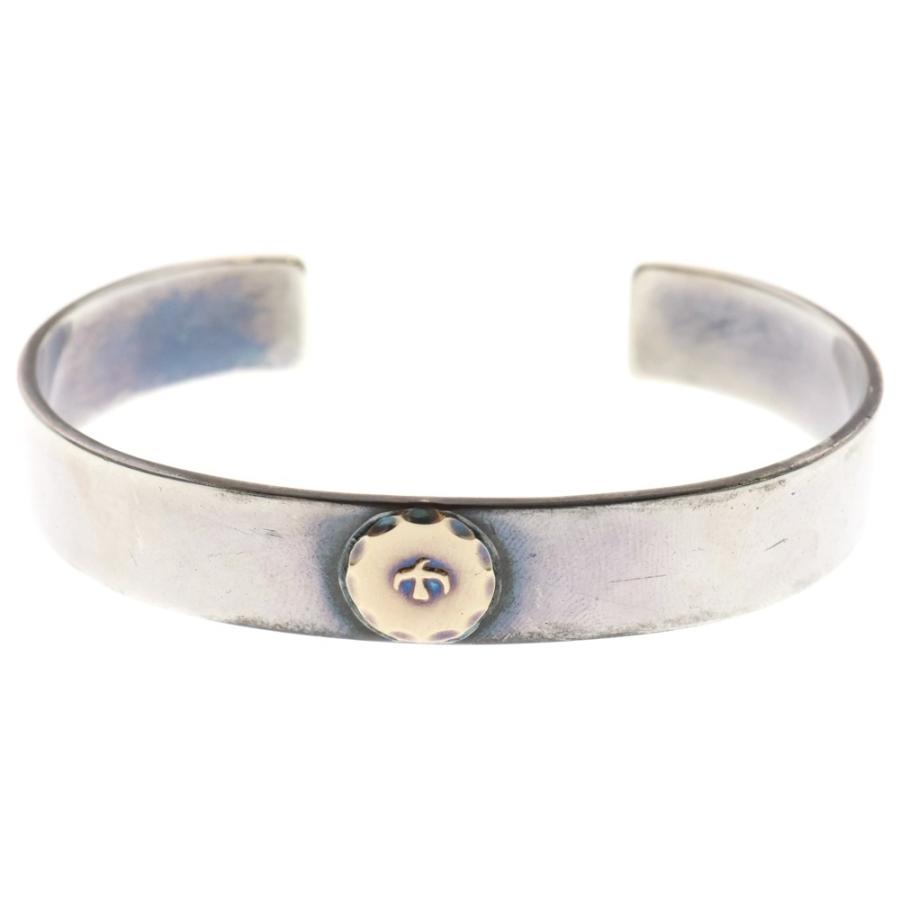 goro's（ゴローズ） 平打ちブレスL バングル シルバー/ゴールド