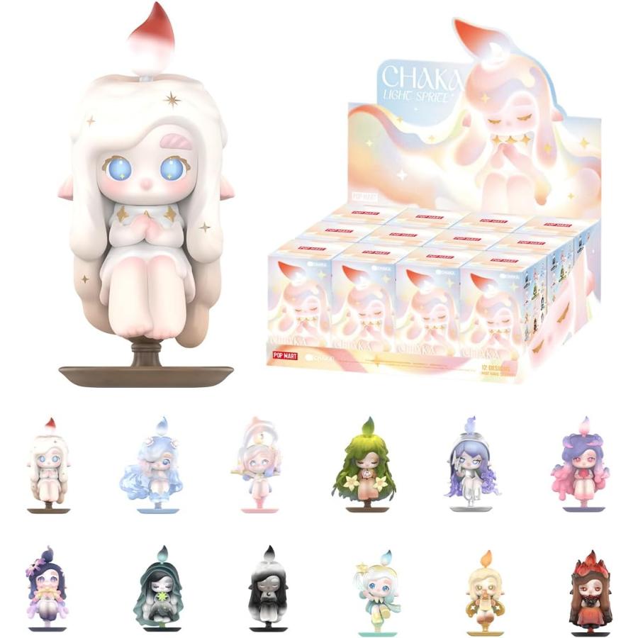 新品】【即納】【アソートボックス 12ピース】 POP MART CHAKA Light