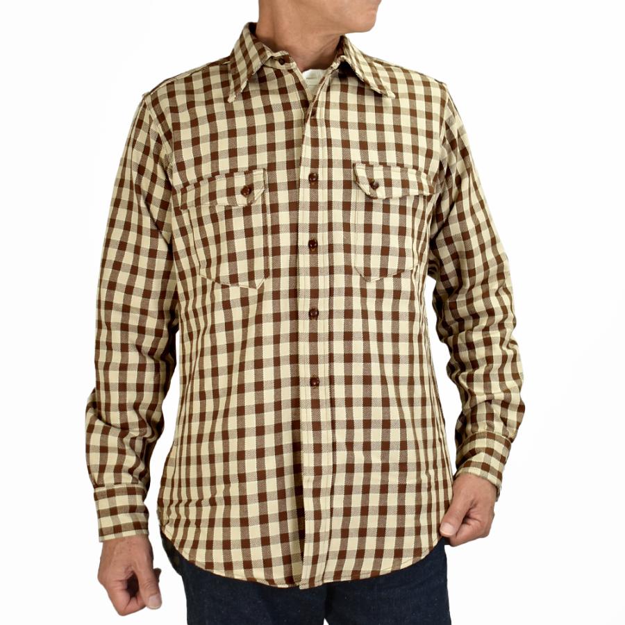 WAREHOUSE（ウエアハウス） シャツ LONG HORN TYPE FLANNEL WESTERN